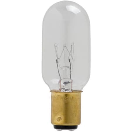 Globe Electric 25 Watts Clear DC Tubular Light Bulb, 6PK 707255